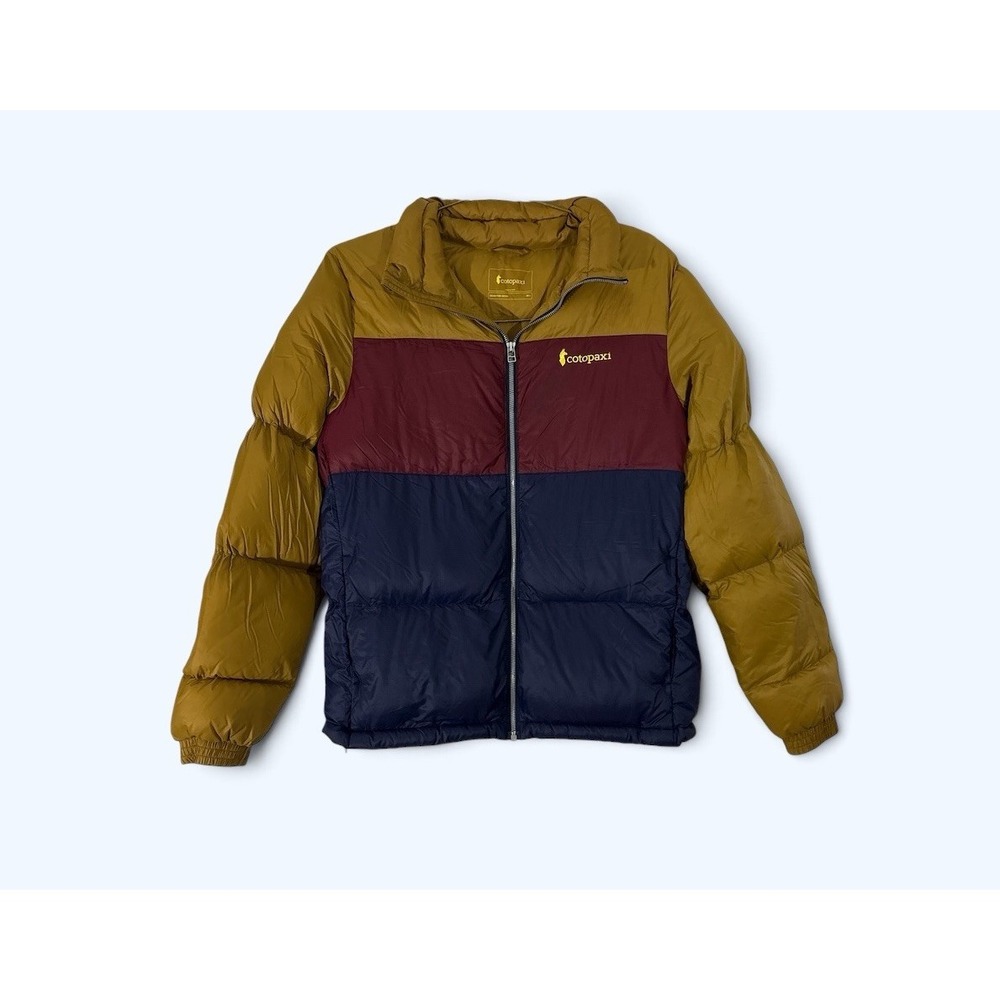 Cotopaxi Men's Solazo Goose Down Puffer Jacket COLOR-BLOCK Size M PLZ READ